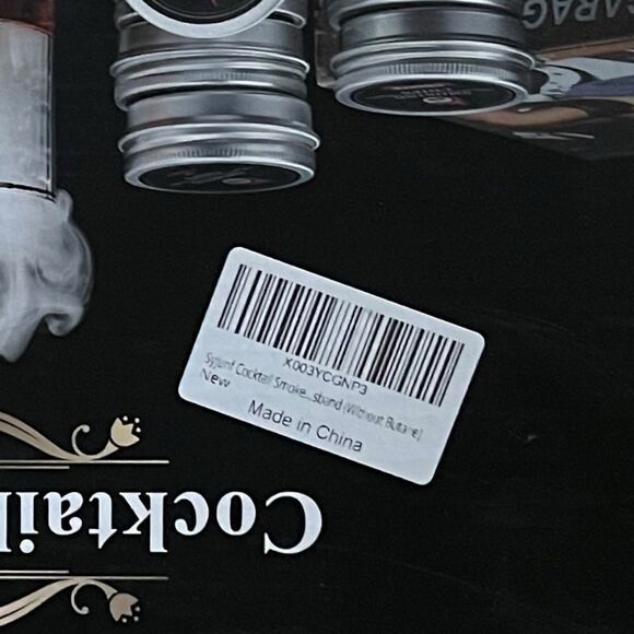 Syjunf Cocktail Whiskey Smoker Gift Set Kit with Accessories (No Butane) NEW - Picture 15 of 16